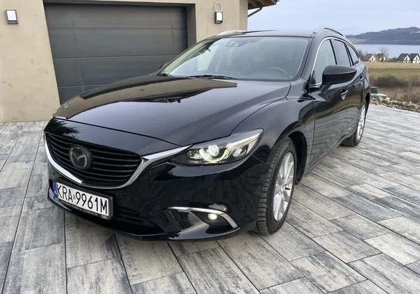 Mazda 6 cena 46900 przebieg: 235000, rok produkcji 2015 z Kraków małe 254